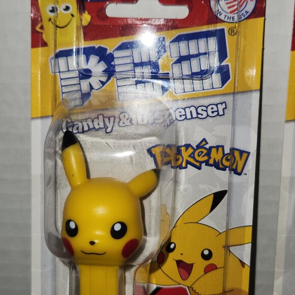 Vintage Pikachu Pokemon Pez Lot of 2 Candy Dispenser 2019 New Factory Sealed - Picture 10 of 13